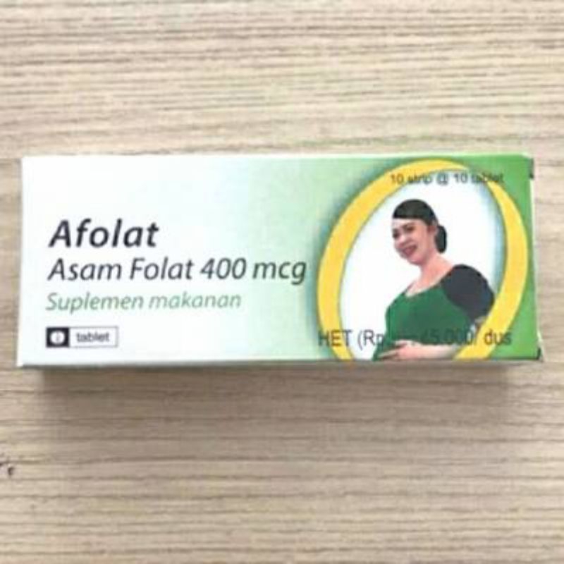 Afolat. asma folat 400mcg