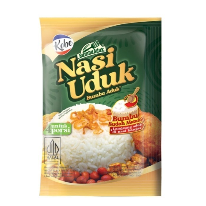 

Kobe Bumbu Nasi Uduk 15gr x 3pcs
