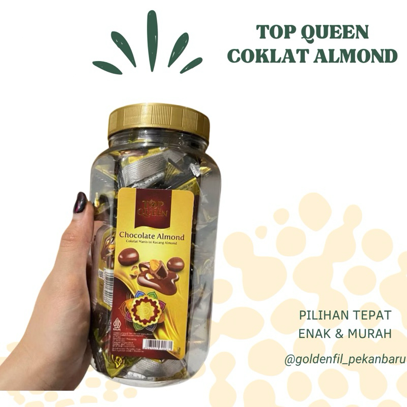 

coklat almond king 1 toples