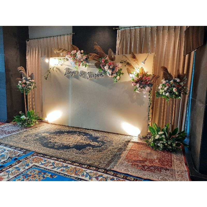 Dekorasi Backdrop Pengajian 4 meter