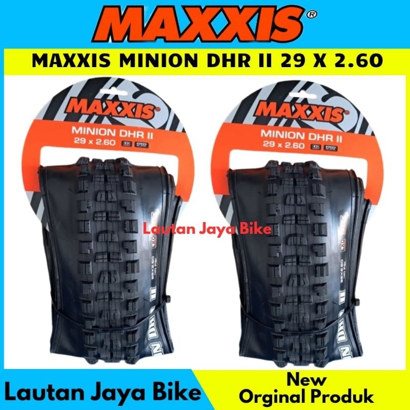 BAN LUAR SEPEDA MAXXIS MINION DHR II 29 X 2.60 TUBELESS READY TERBARU