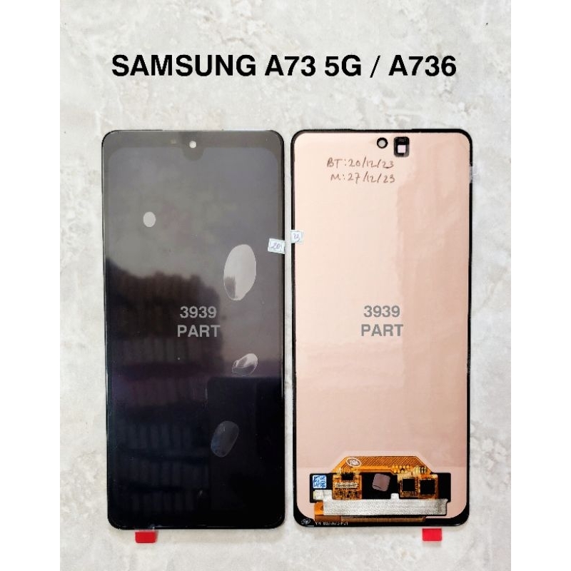 LCD + T/S SAMSUNG A73 5G / A736 OLED SMALL GLASS