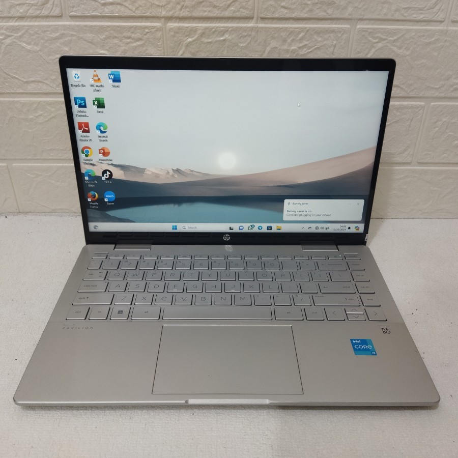 hp pavilion x360 i3 1215u ram 8 ssd 512 laptop second