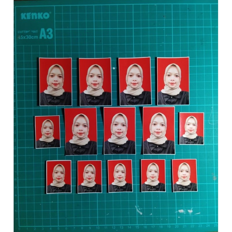 Paket Cetak Foto Formal/ Foto Formal Background Merah