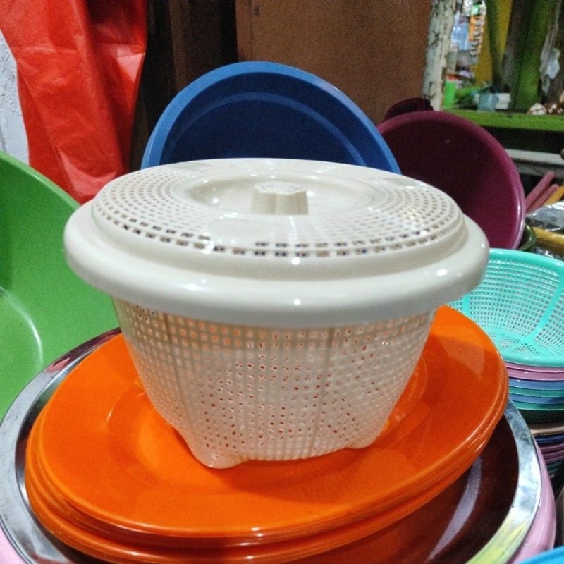 Bakul mini / bakul nasi tutup