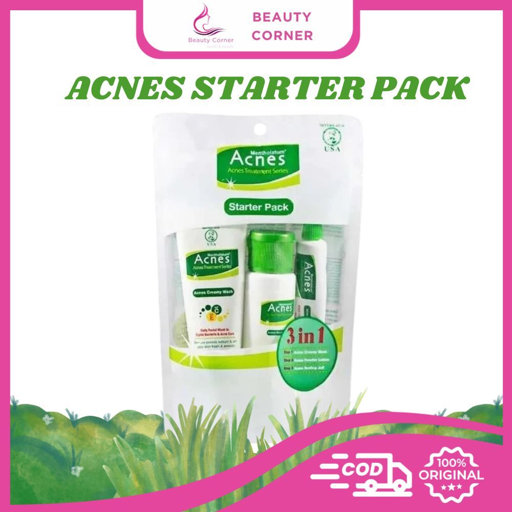 Acnes Starter Pack 3in1