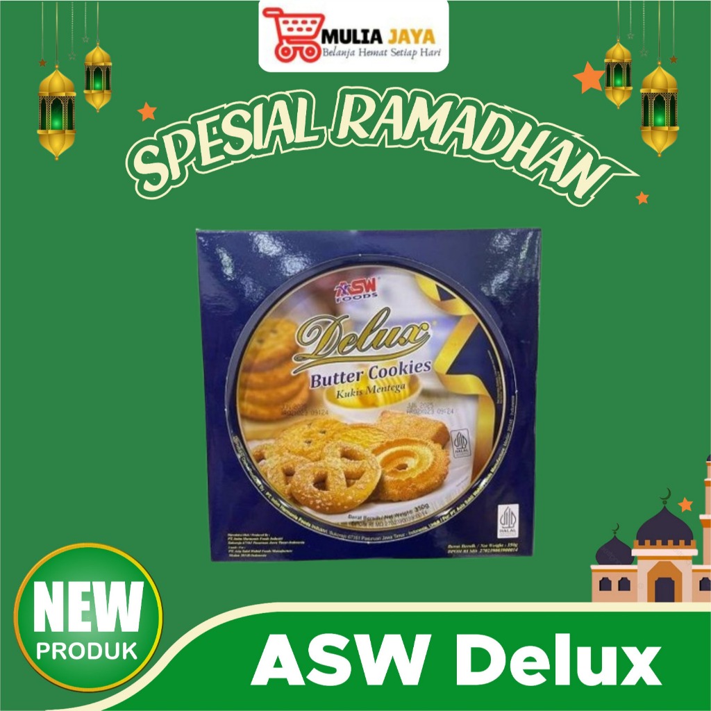 

Delux Butter Cookies Mentega 350gr