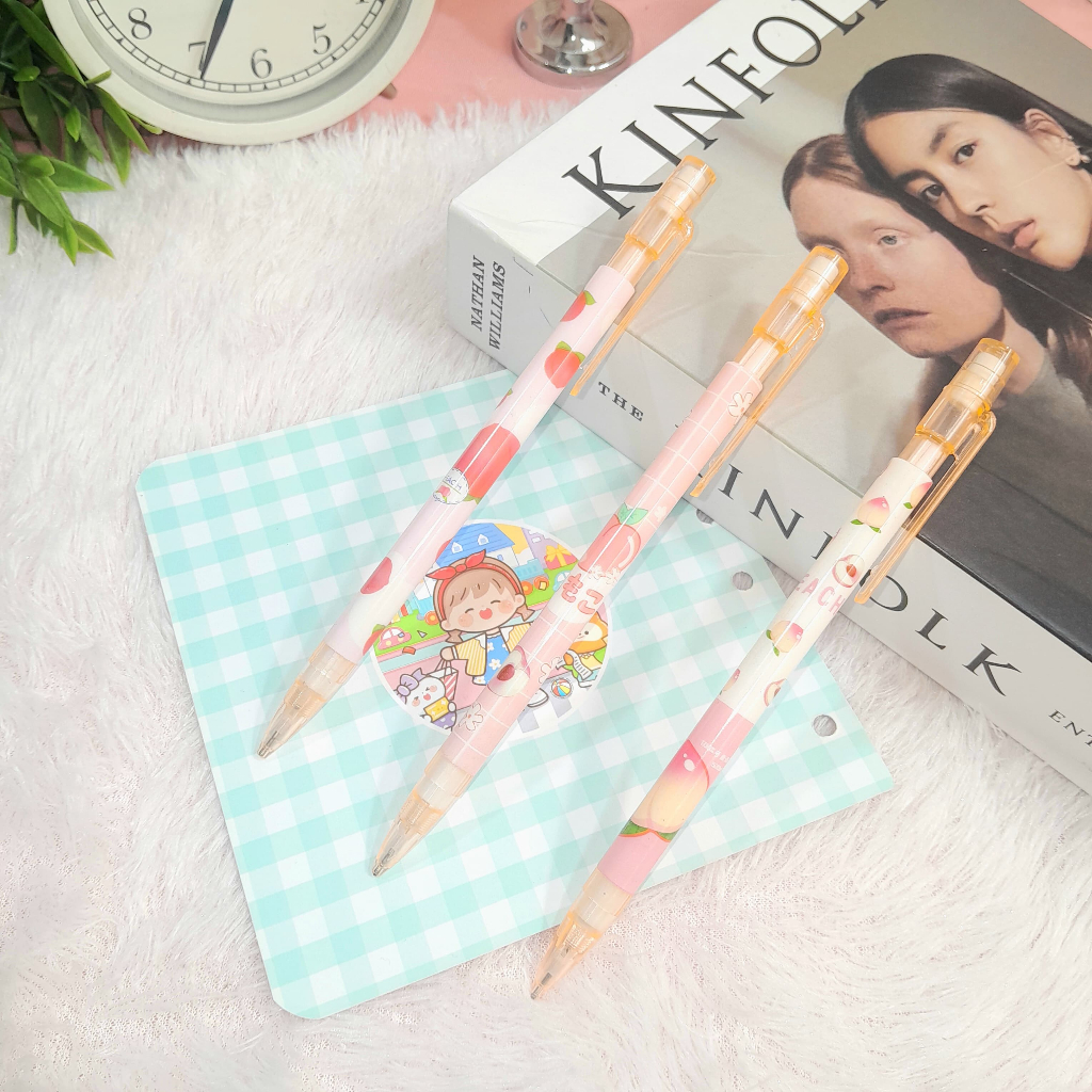 

Pensil Cetek Mekanik Buah PEACH Cute Lucu isi 0,5 mm Harga TERMURAH / Pensil Mekanik Peach Motif Cantik IMUT Alat Tulis Perlengkapan Sekolah dan Kantor Special Edition Bisa Grosir dan COD