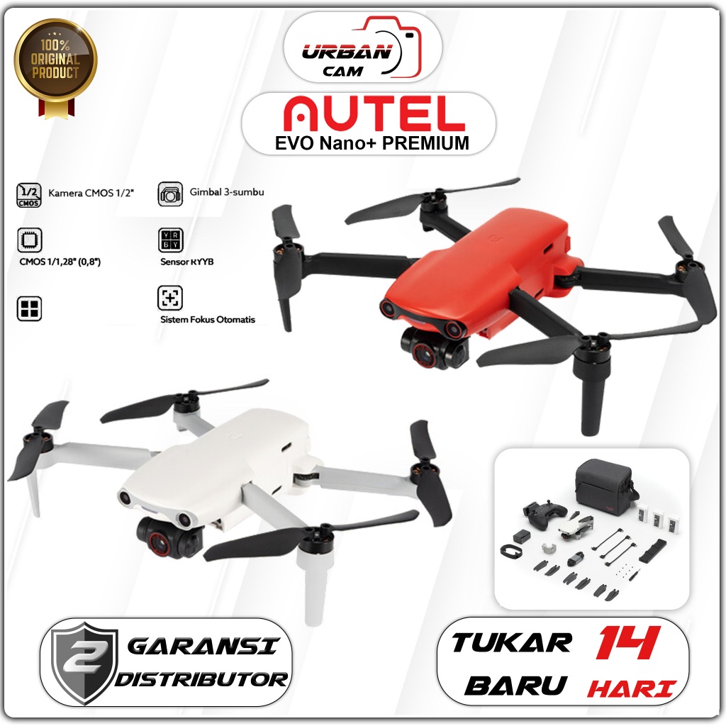 Autel Robotics EVO Nano+ Drone - Kamera 50MP, Obstacle Avoidance