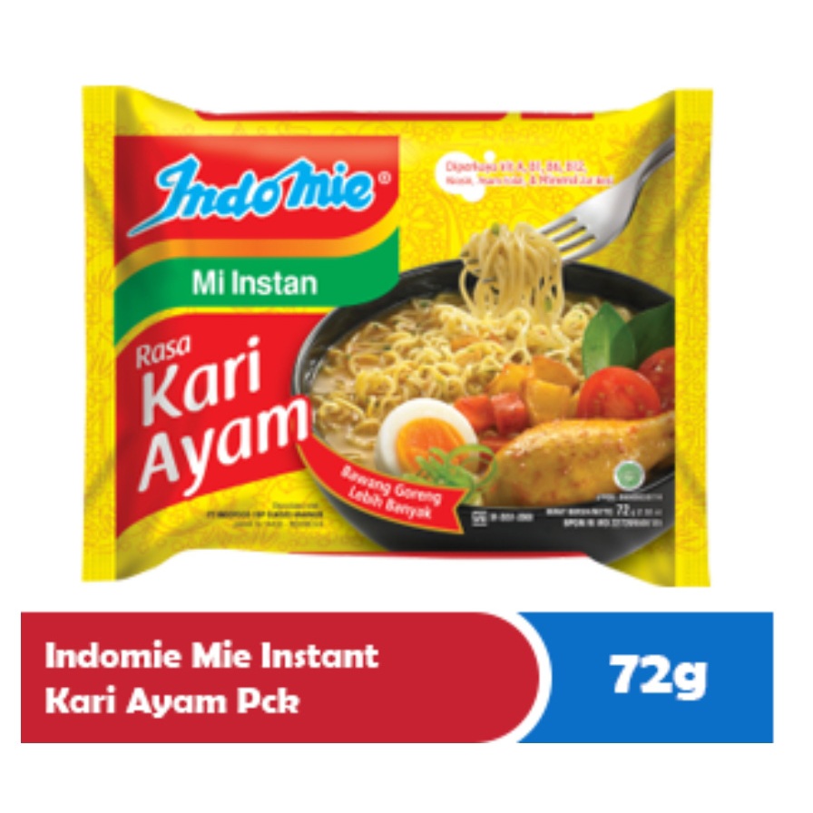 

INDOMIE MIE INSTAN RASA KARI AYAM