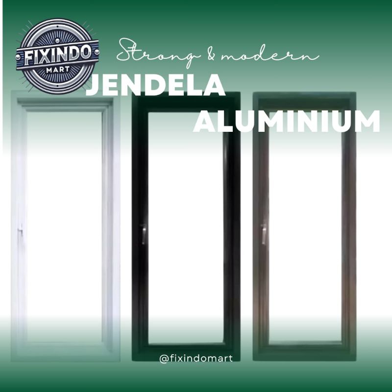 Jendela aluminium 50x120
