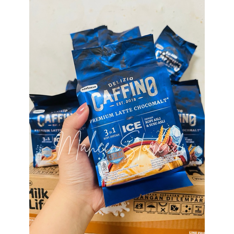 

Caffino pouch latte chocomalt pouch isi 6 x 27gr