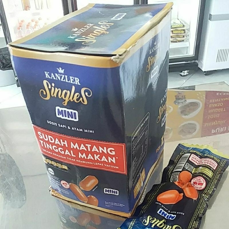 

Kanzler Singles Mini Box isi 12