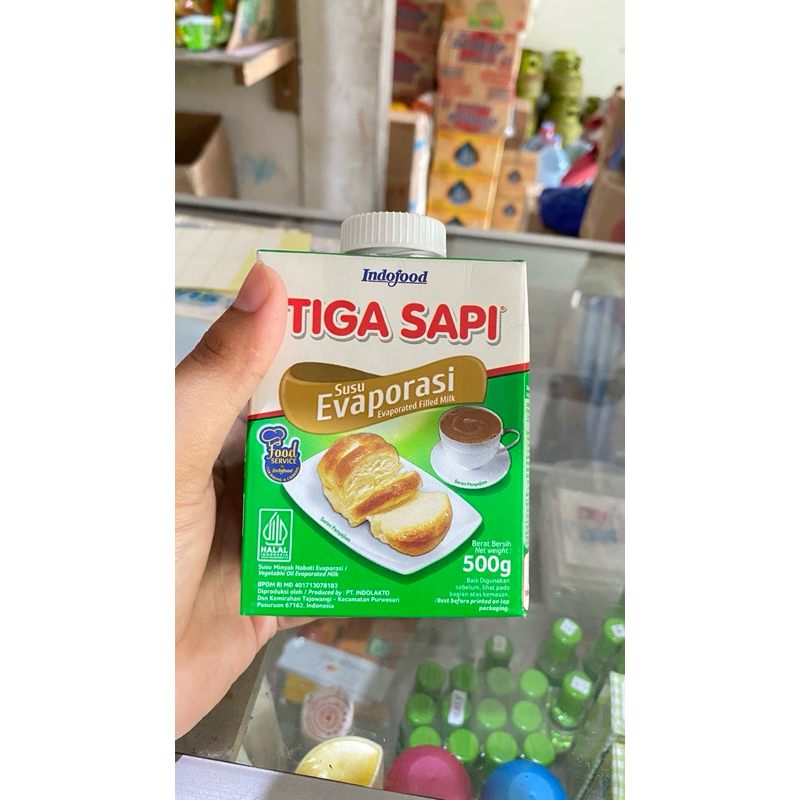 

SUSU EVAPORASI TIGA SAPI 500ml Murah