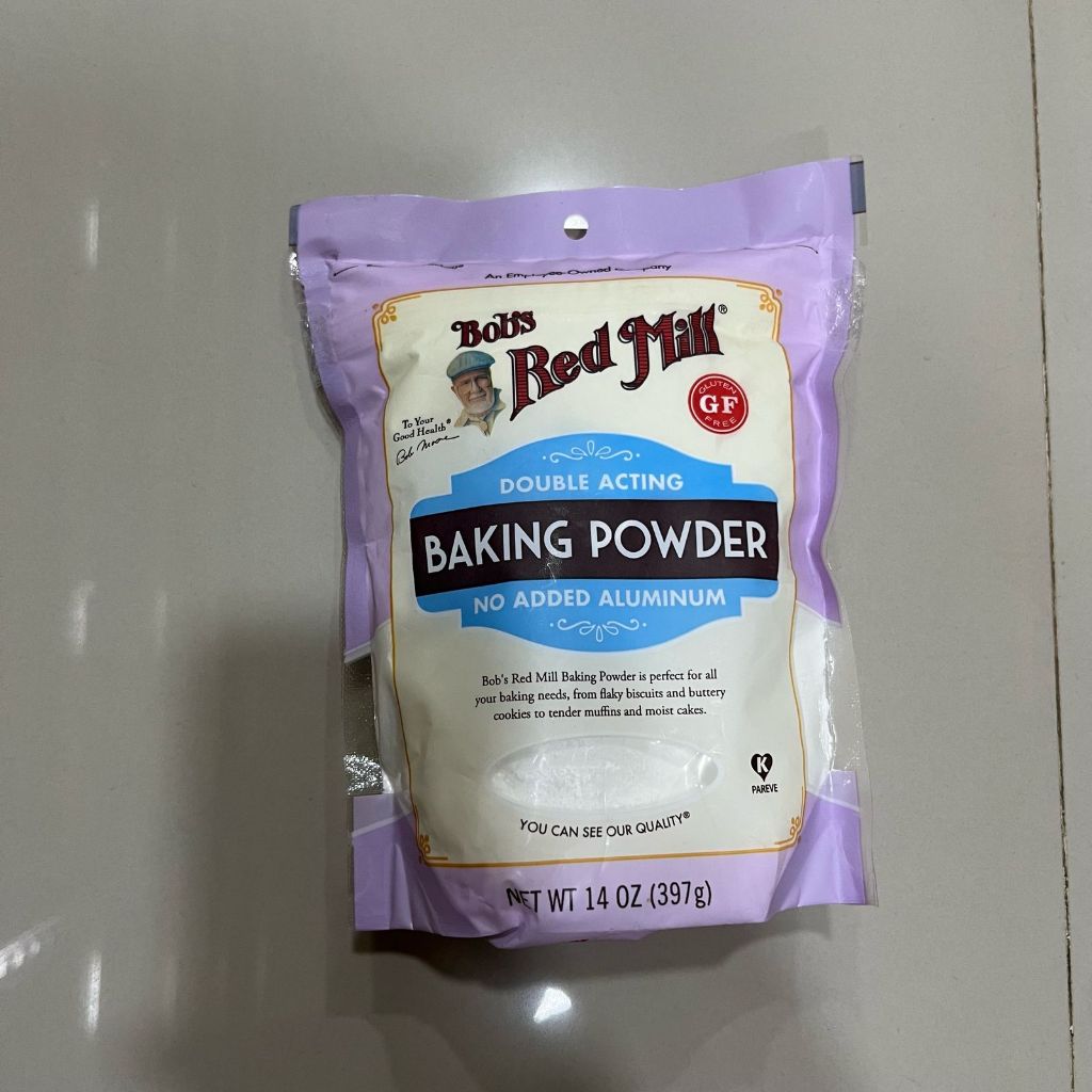 

Bob's Red Mill Double Acting Baking Powder Gluten Free 396g