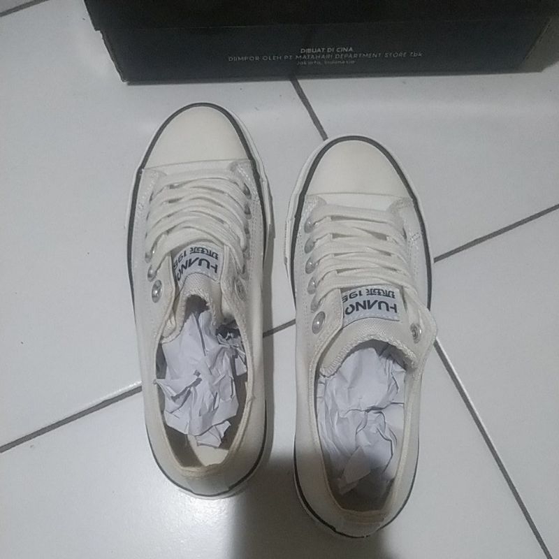 sepatu huanqiu 1958 import - white