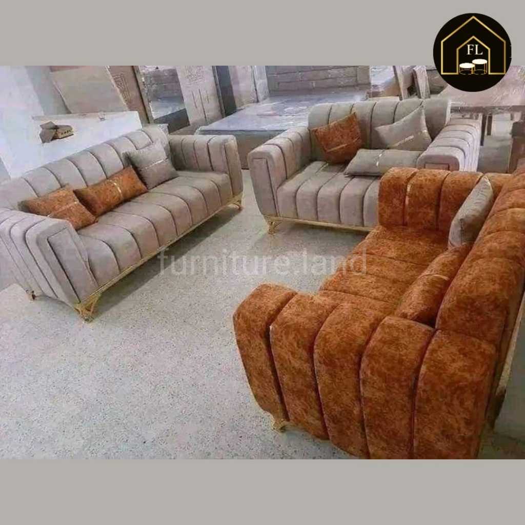 sofa garis/sofa tamu/sofa satu sett