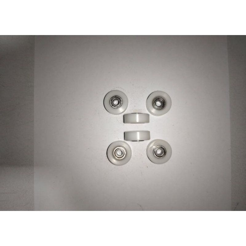 Teplon + Bearing teplon as 6mm x 26mm, untuk mesin Bordir komputer