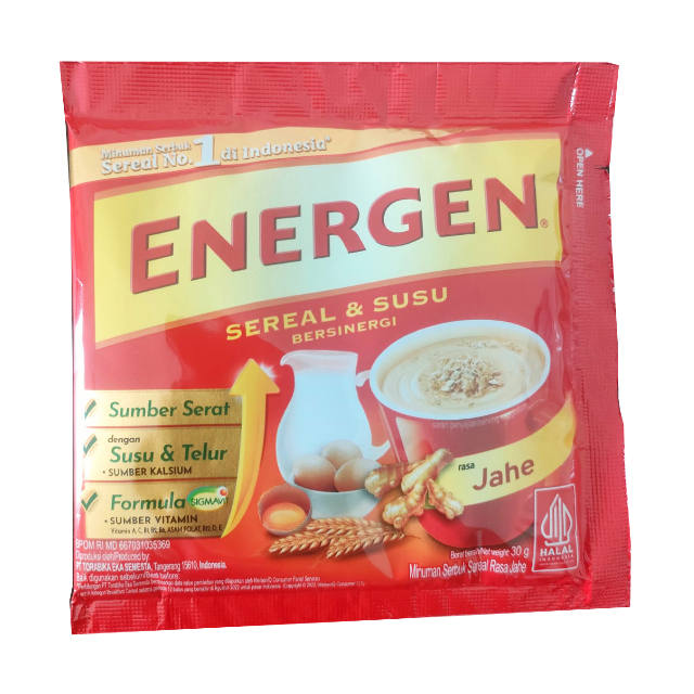 

1 Renceng - Energen Jahe 10 Sachet