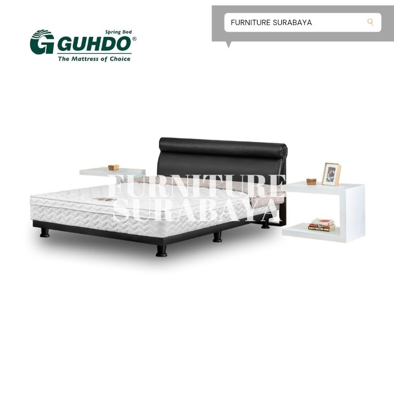 SET SPRING BED GUHDO STANDART PLUSHTOP MULTIBED BOXY 90cm 120cm 140cm 160cm 180cm boxi tempat tidur 