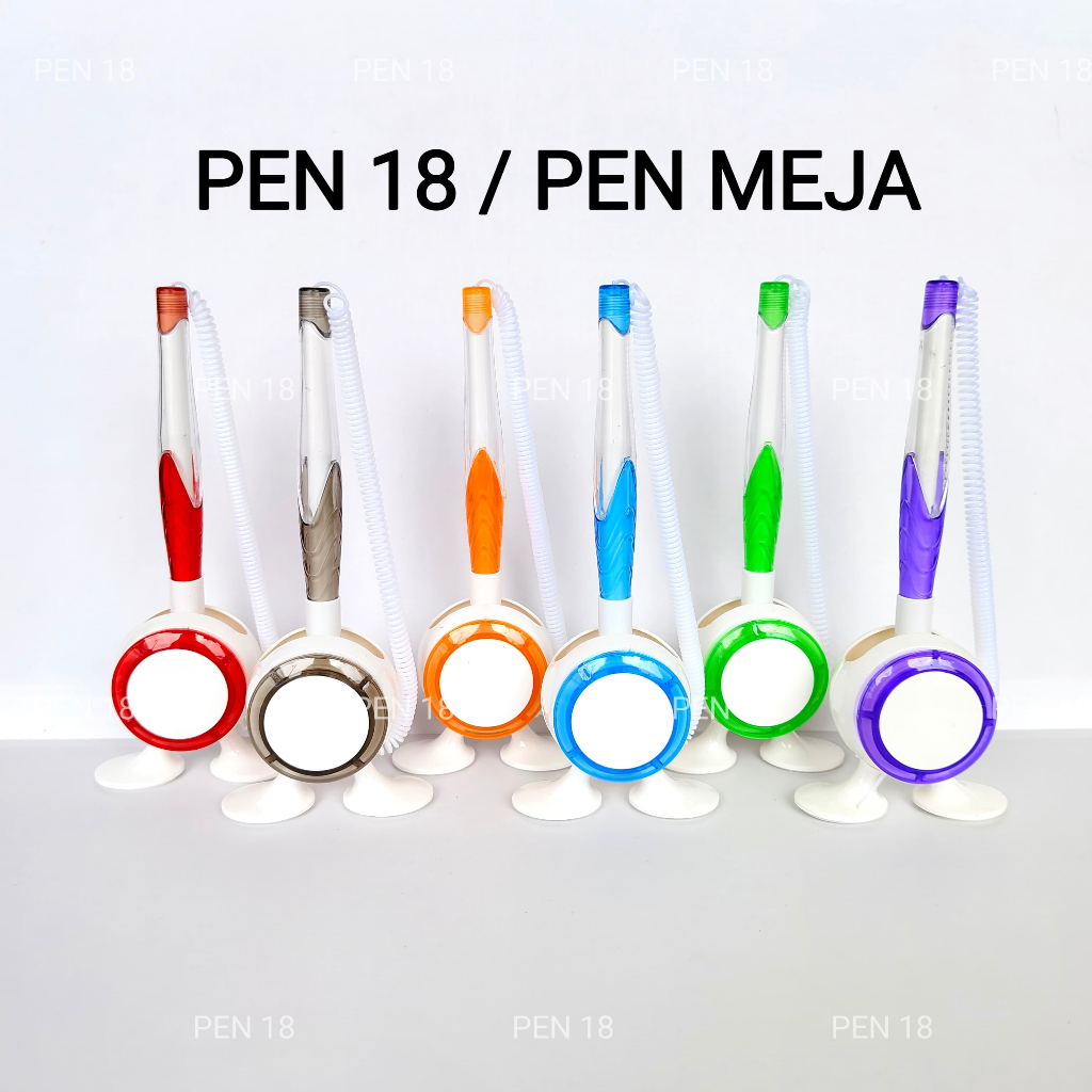 

Pen 18/ Pen Plastik / Pen Meja / Pulpen Plastik / Pen Souvenir /Pulpen Souvenir / Pen Promosi / Pulpen Promosi / Pen Murah / Pen Cantik / Pen Tulis / Pulpen Souvenir Pernikahan / Pulpen Perusahaan / Pen Cusrom logo Nama Tulisan