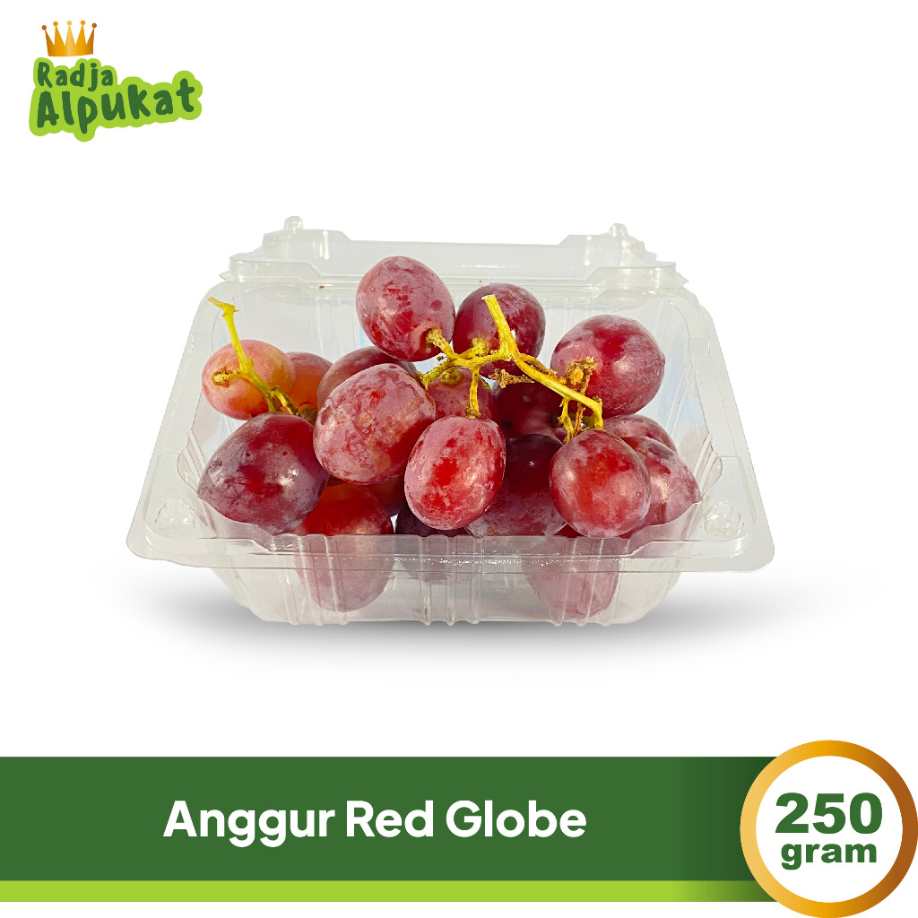 

Anggur Merah Red Globe Peru Kemasan 250 Gram