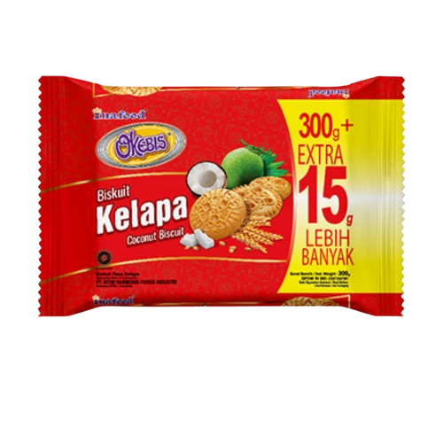 

OKEBIS BISCUIT KELAPA PCK 300 GR 8997028381322