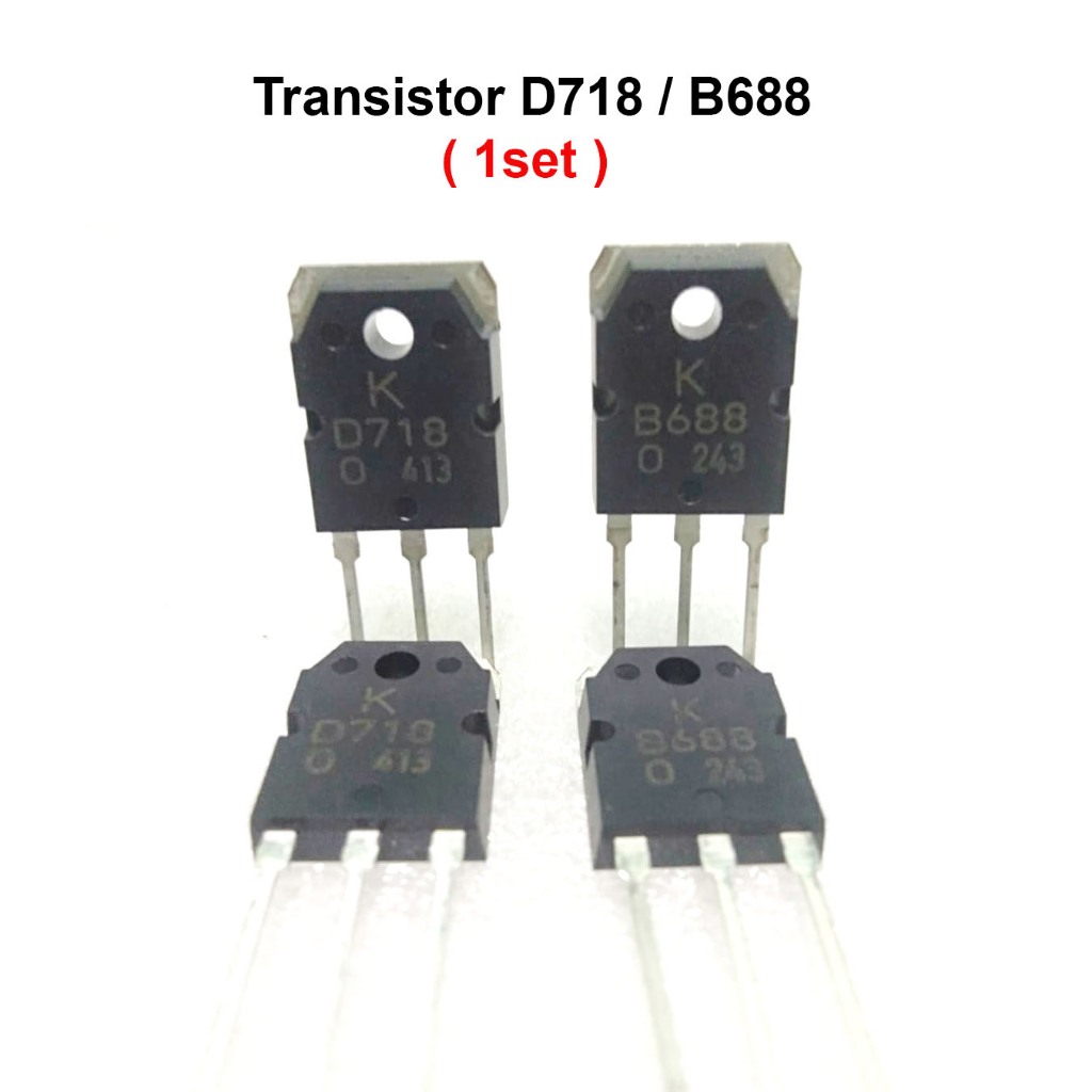 (1set ) Transistor d718 b688 D-718 / B688 Original