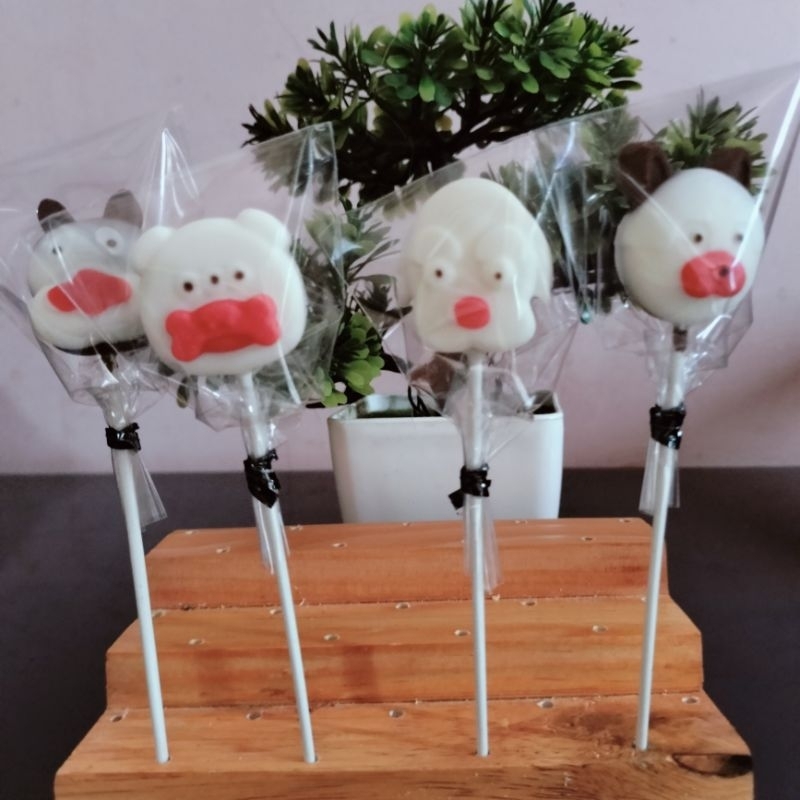 

coklat karakter kepala boneka mix