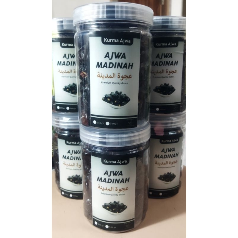 

Kurma ajwa premium Madinah ±500gr