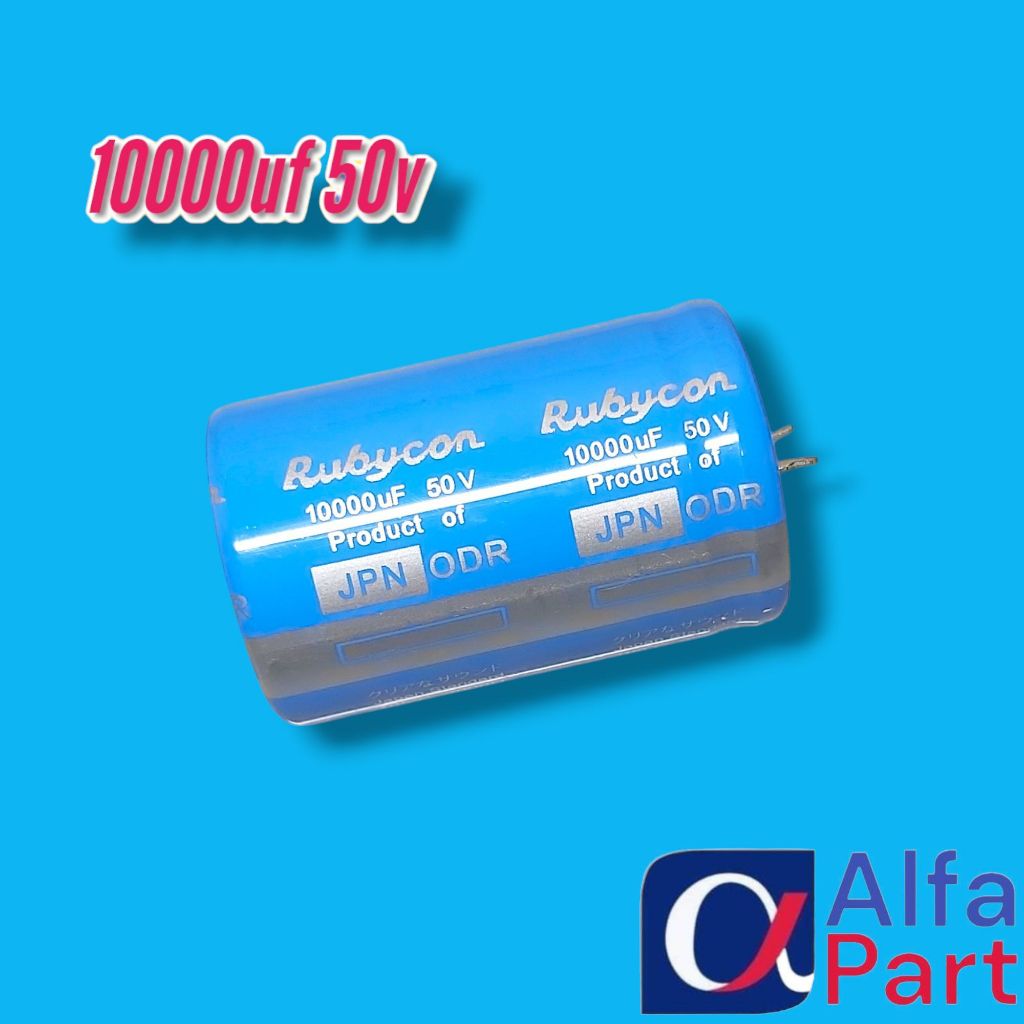 ELCO 10000uf 50volt RUBYCON BIRU