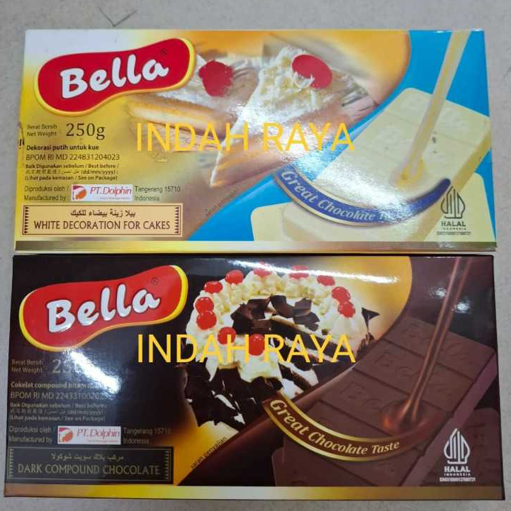 

Bella Compoud 250gr - Coklat batang