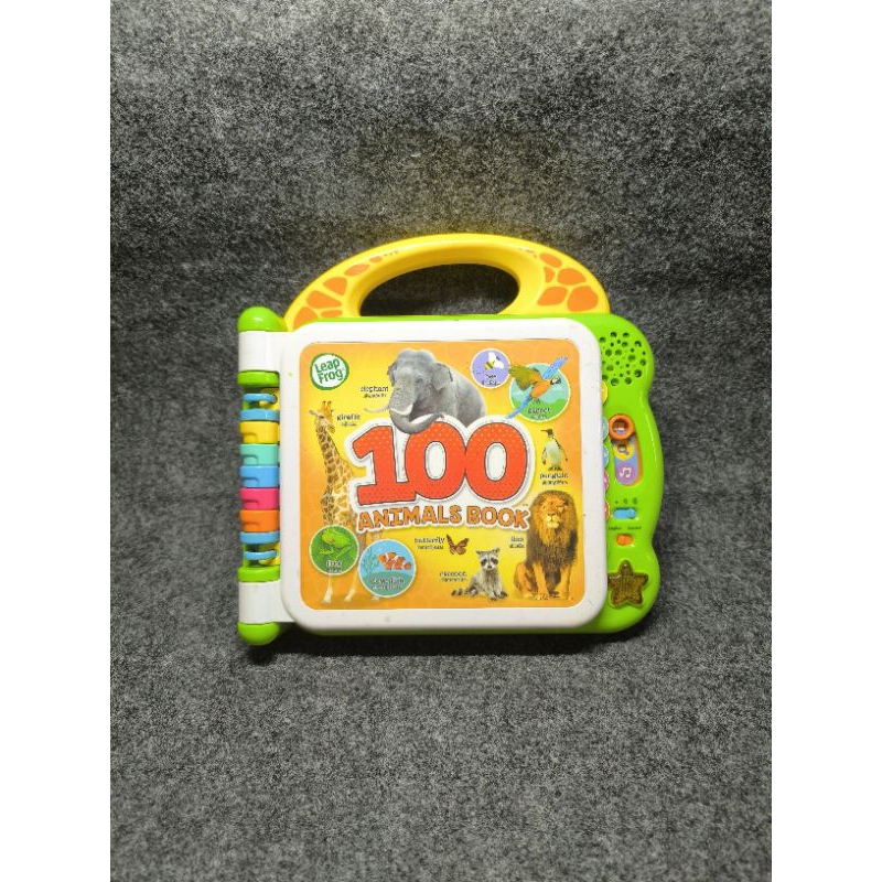 Preloved Leapfrog 100 Animals Book