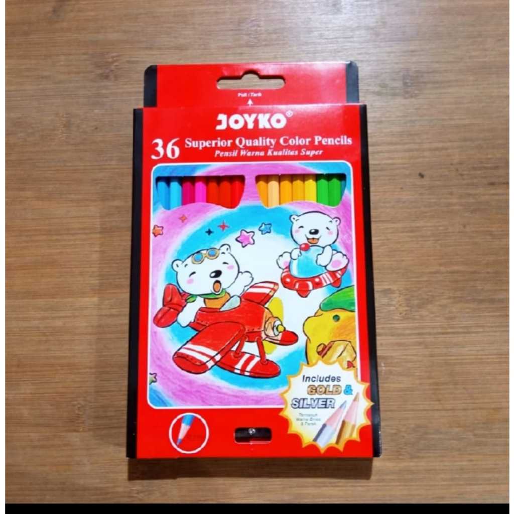 

PENSIL WARNA JOYKO PANJANG 36 WARNA JOYKO