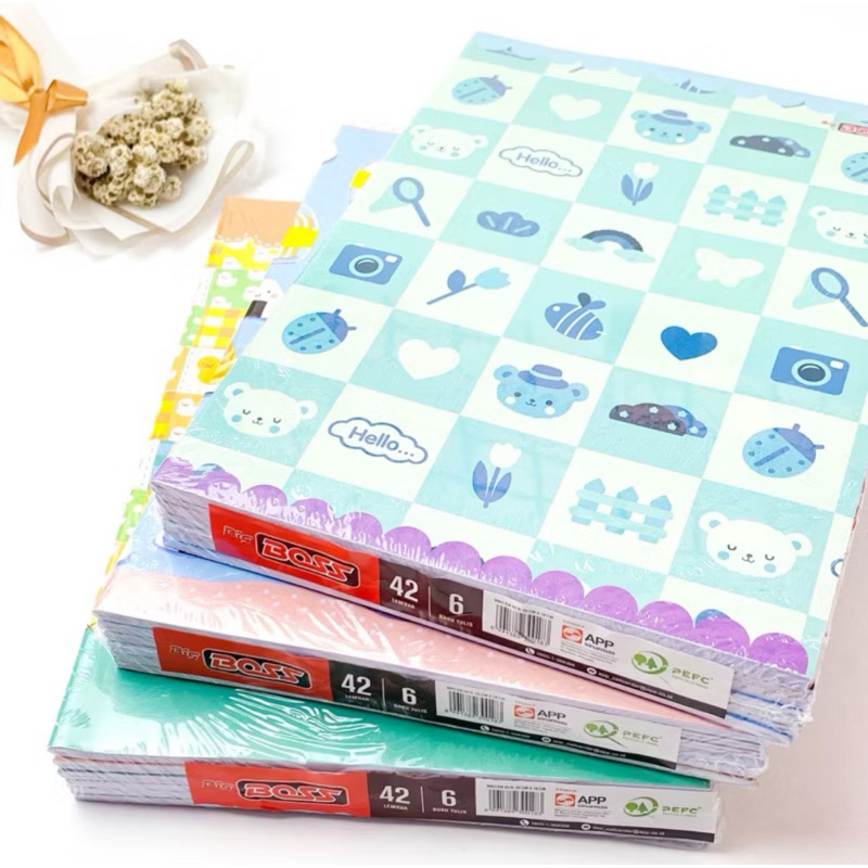 

1pack Buku Tulis Bigboss Alat Tulis Sekolah dan Kantor