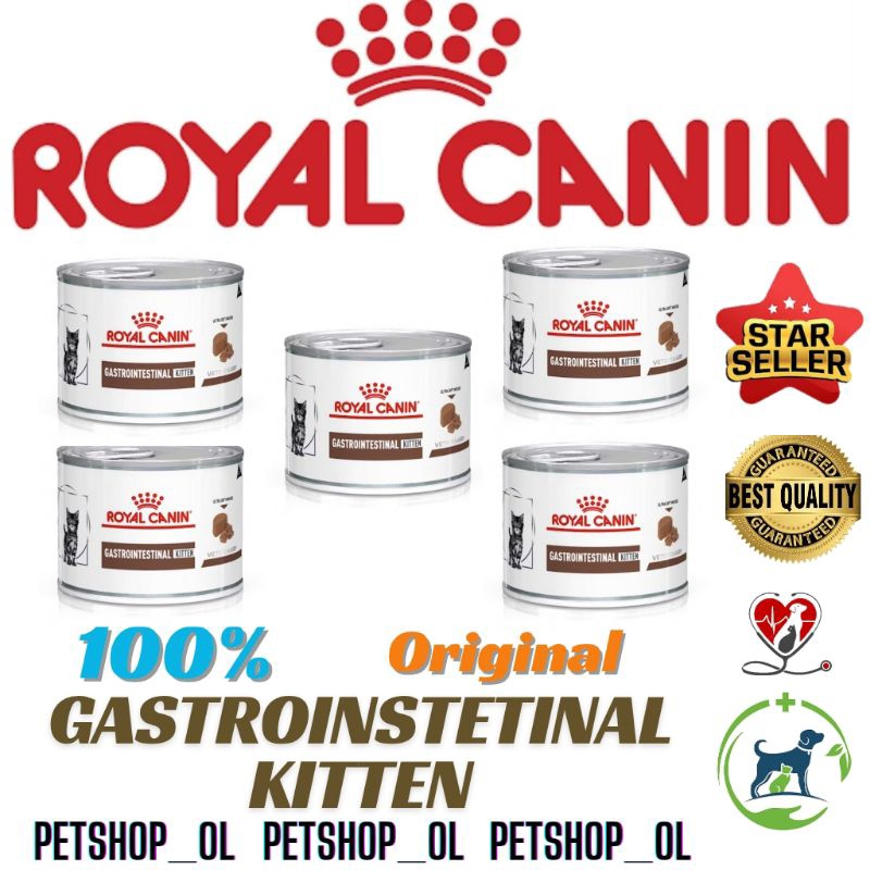Royal Canin GastroInstestinal Kitten Wet/basah ( kaleng )