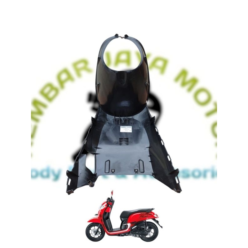 Dek bawah kolong honda scoopy fi 2017-2018-2019