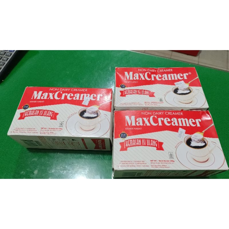 

[ 500 gr ] Max Cream Non Dairy Creamer Refil