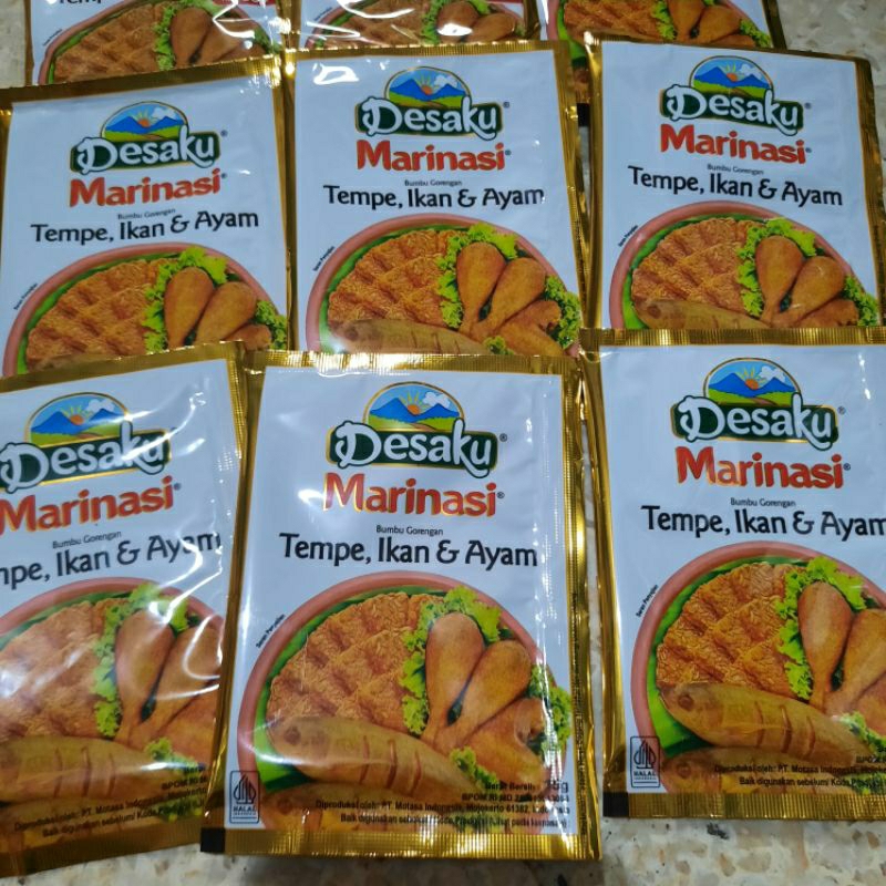 

Desaku Marinasi bumbu tempe