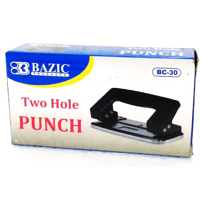 

Punch Bazic /Pembolong Kertas 2 Lubang Bazic BC-30 BC-40