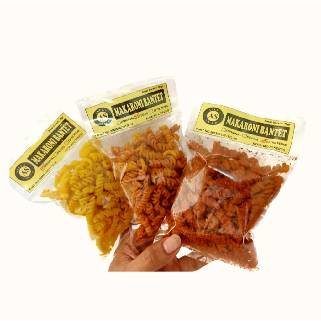 

makaroni spiral bantet pedas