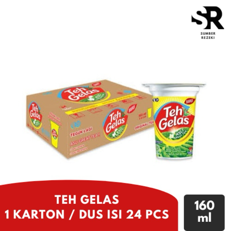 

Teh Gelas Cup 160 ml - 1 Karton / Dus isi 24 pcs