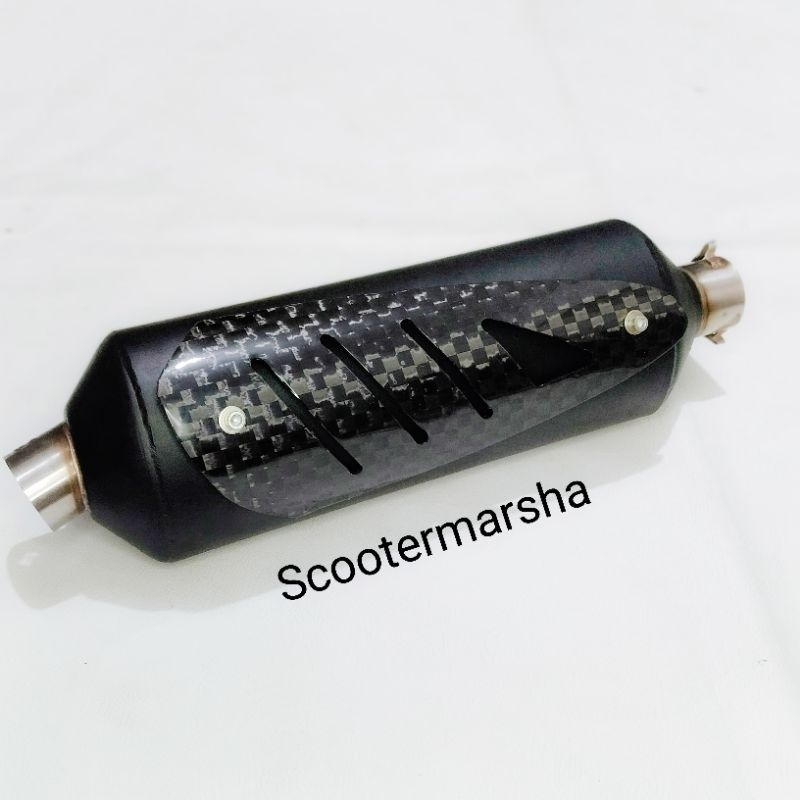 Cover Knalpot Sijiro Carbon Spreadtrow