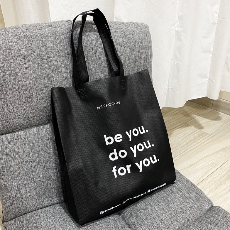 KODE V16B METFORYOU Tas Shopping Totebag Spunbond