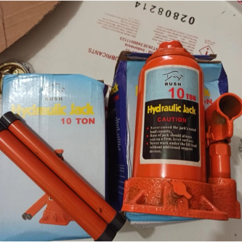 DONGKRAK BOTOL 10 TON MEREK RUSH