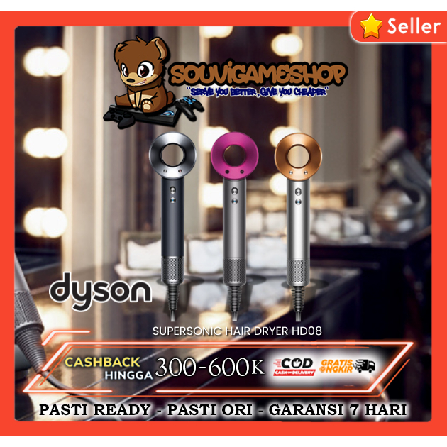 DYSON SUPERSONIC HAIR DRYER HD08