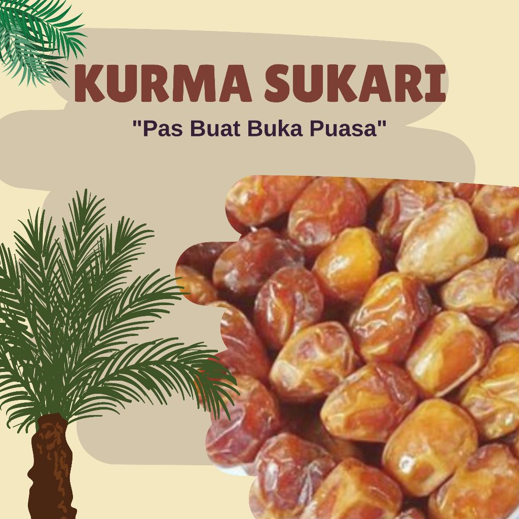 

Kurma Sukari | Kurma Raja 1 Kg