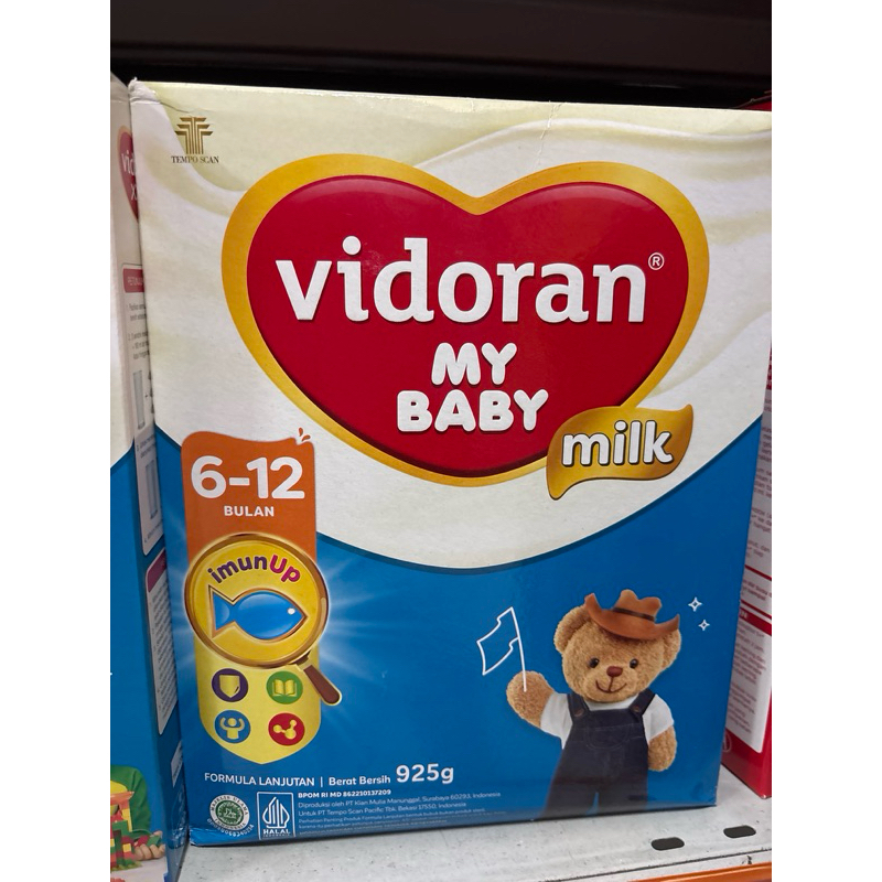 Vidoran 6-12 bulan berat 925gr