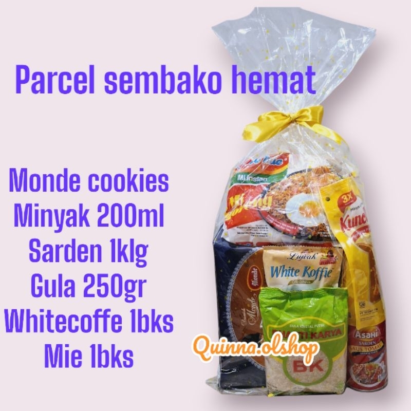 

Paket Sembako Hemat... utk berbagai acara..