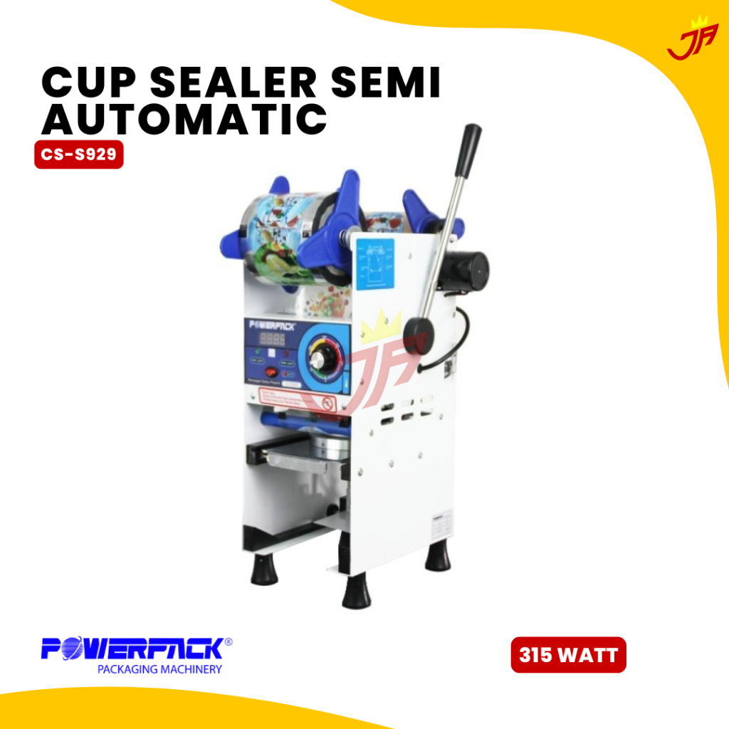 POWERPACK Cup Sealer Semi Automatic Powerpack CS-S929 / Cup Sealer Semi Manual